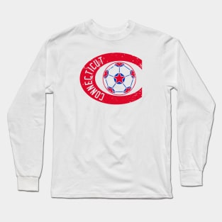 1977 Connecticut Bicentennials Vintage Soccer Long Sleeve T-Shirt